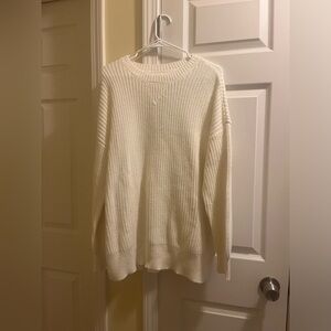 white aeropostale sweater